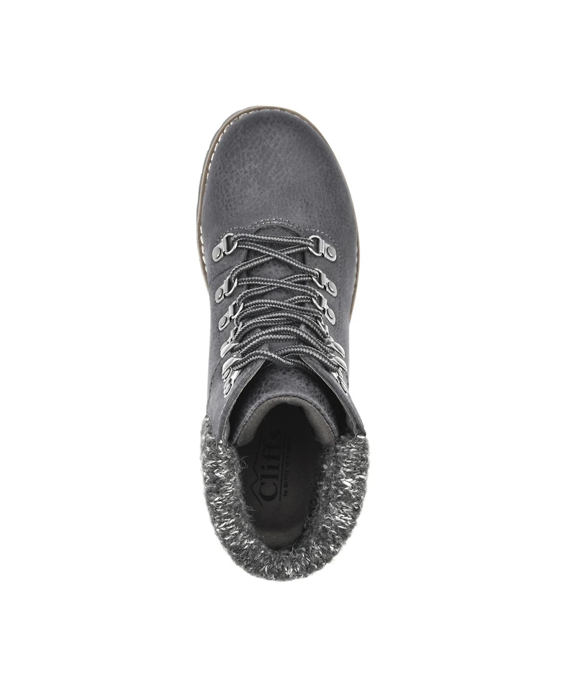 Cliffs by White Mountain Women's Pathfield Lace-Up Booties