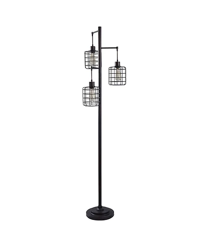 StyleCraft Steel Floor Lamp