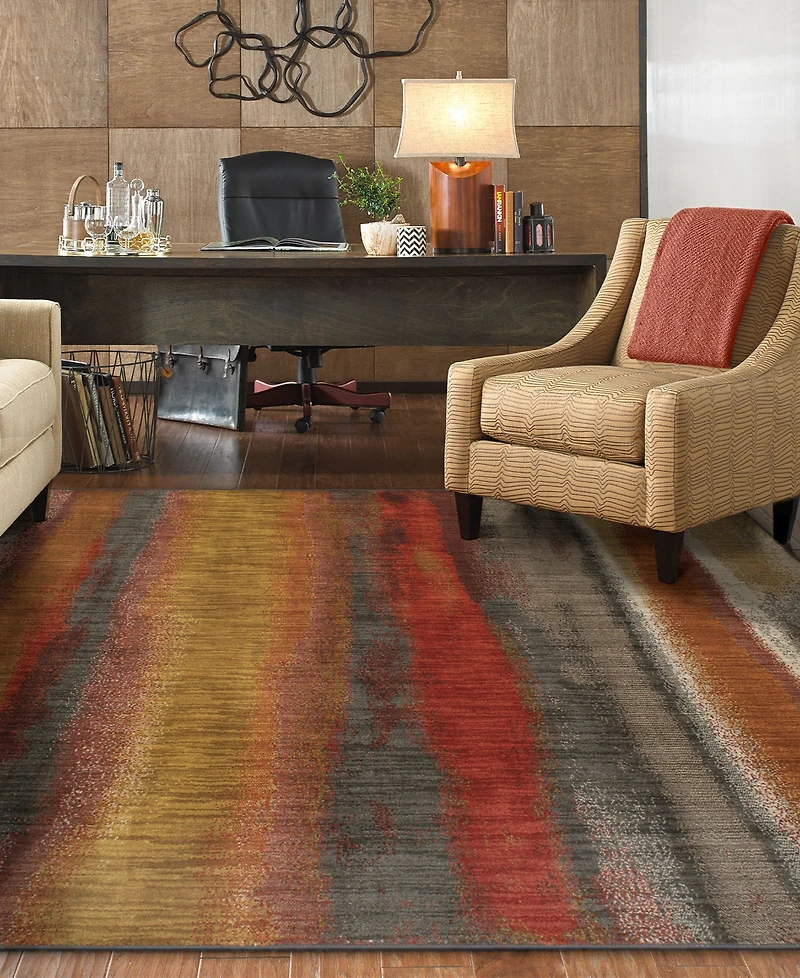 Closeout! Karastan Elements Odin Multi 5'3" x 7'10" Area Rug