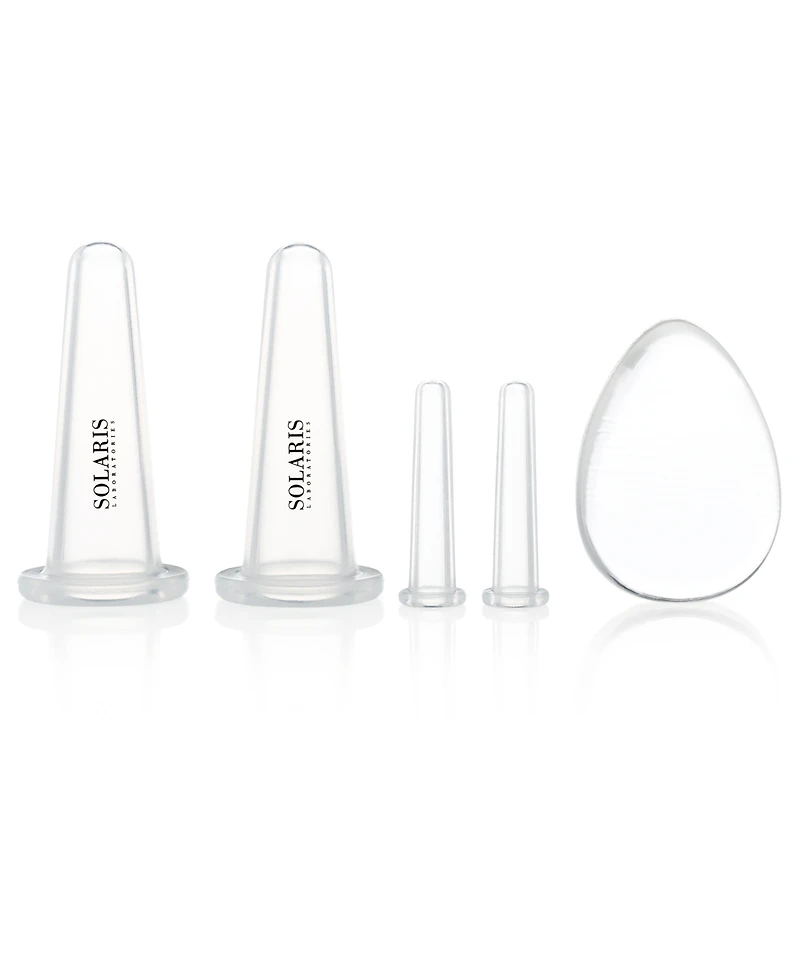 Solaris Laboratories Ny Cupping Therapy for Face and Body 7 Piece Set