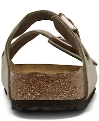 Birkenstock Men's Arizona Suede Leather Soft Footbed Casual Sandals from Finish Line