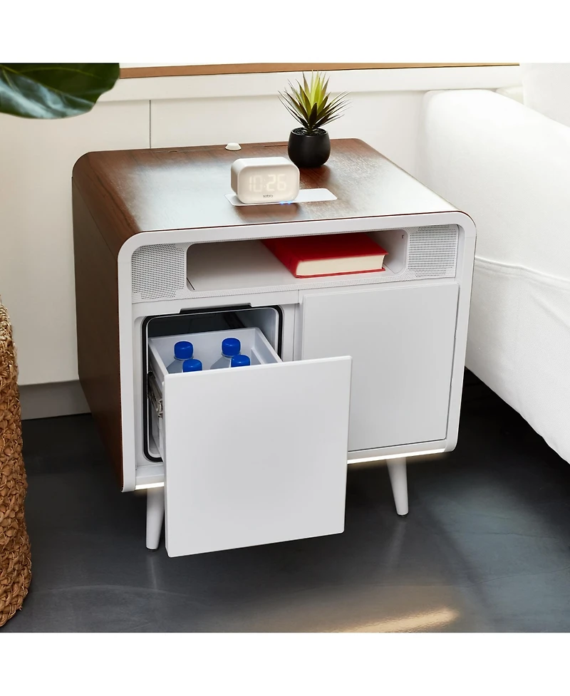 Closeout! Sobro Smart Storage Side Table with Cooling Drawer