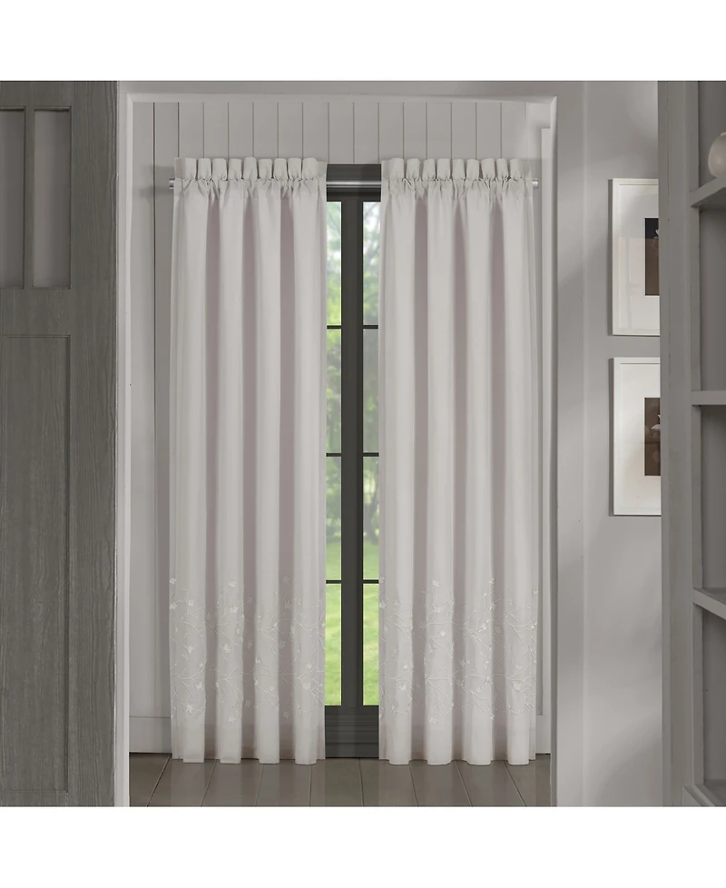 Piper & Wright Cherry Blossom Window Panel Pair, 41" x 84"
