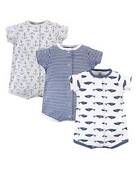Touched by Nature Baby Boys Organic Cotton Jumpsuits
