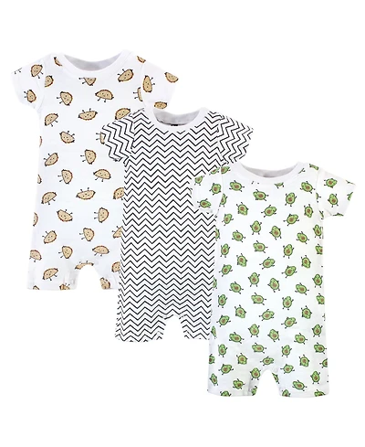 Hudson Baby Boys Soft Cotton Jumpsuits