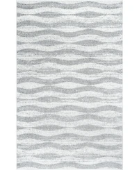 nuLoom Tristan BDSM02A Gray 5' x 8' Area Rug