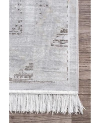 nuLoom Maida DCRS01A Silver 5' x 8' Area Rug