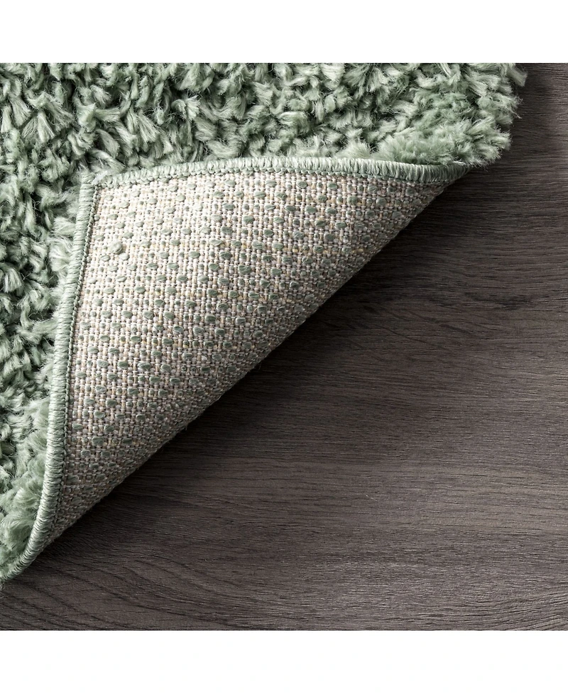 nuLoom Kara KKBX01G Green 5'3" x 7'7" Area Rug