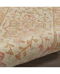 Nourison Home Jazmine JAZ01 Sand 2'3" x 8' Runner Rug
