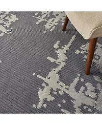Nourison Home Symmetry Smm02 Gray Beige Rug