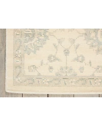 Nourison Home Luminance LUM06 Cream 3'5" x 5'5" Area Rug