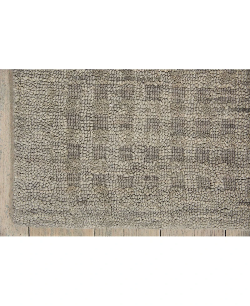 Nourison Home Marana MNN01 Charcoal 6'6" x 9'6" Area Rug