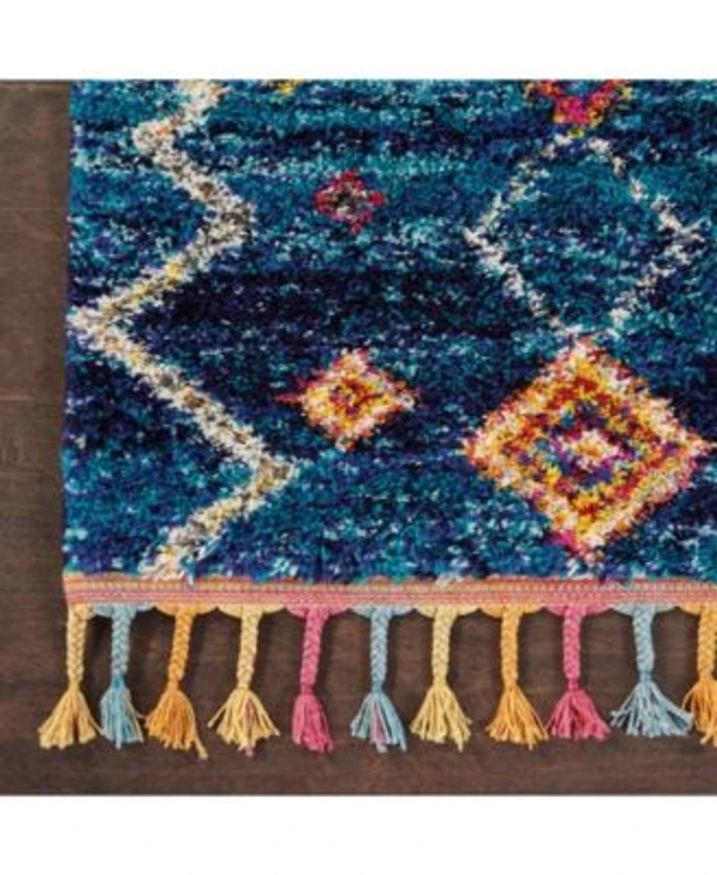 Closeout Nourison Home Nomad Nmd05 Navy Rug