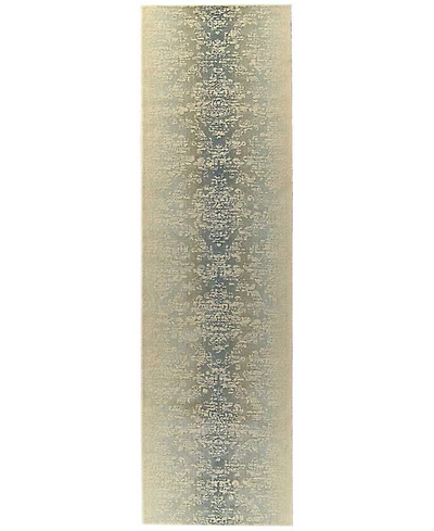 Nourison Home Luminance LUM03 Beige 2'3" x 8' Runner Rug