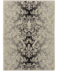 Nourison Home Riviera RI06 Charcoal 5'3" x 7'5" Area Rug