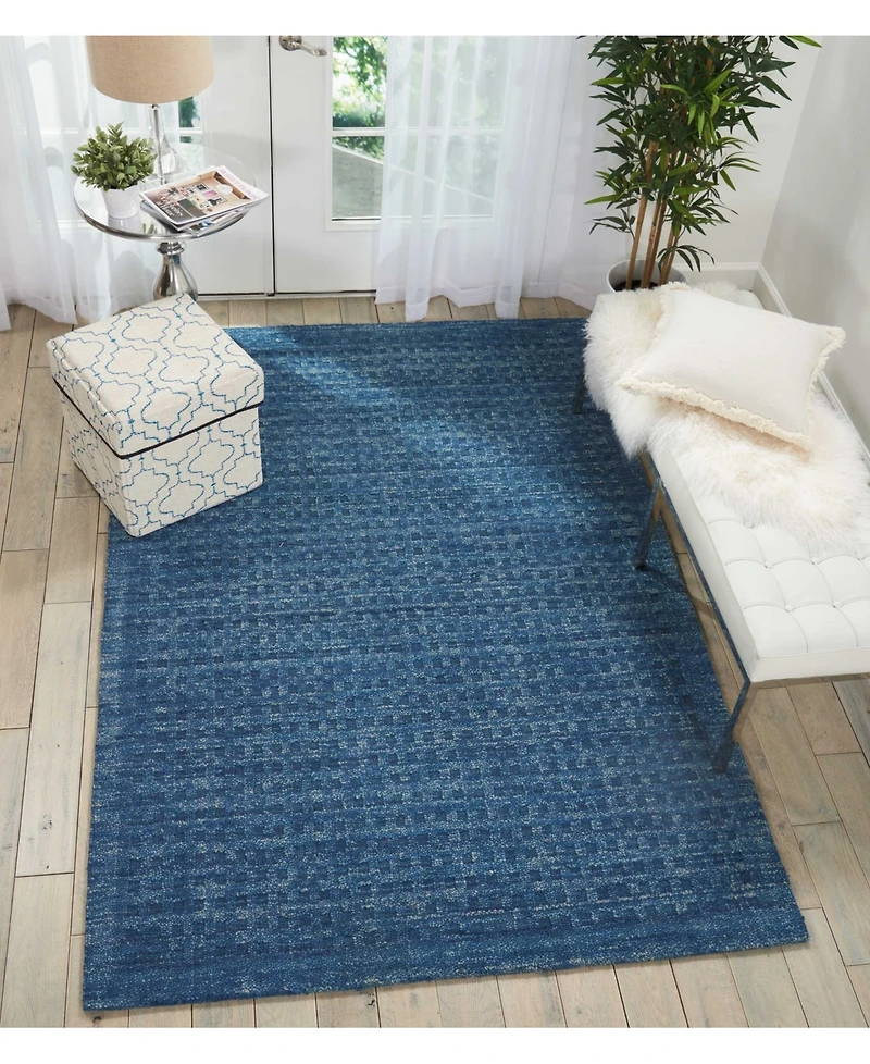 Nourison Home Marana MNN01 Navy 8' x 10'6" Area Rug