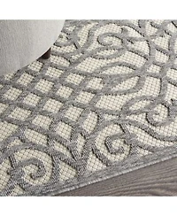 Nourison Home Cozumel Czm04 Cream Gray Rug