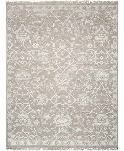 Nourison Home Elan ELN05 Gray 5'6" x 8' Area Rug
