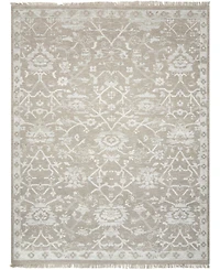 Nourison Home Elan ELN05 Gray 5'6" x 8' Area Rug