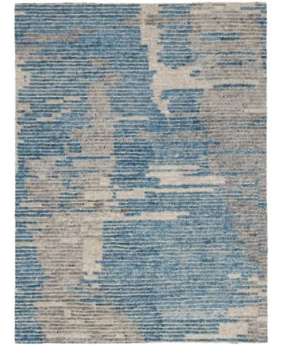 Nourison Home Ellora Ell01 Blue Rug
