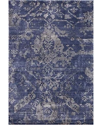 Nourison Home Lucent LCN06 Blue 3'9" x 5'9" Area Rug