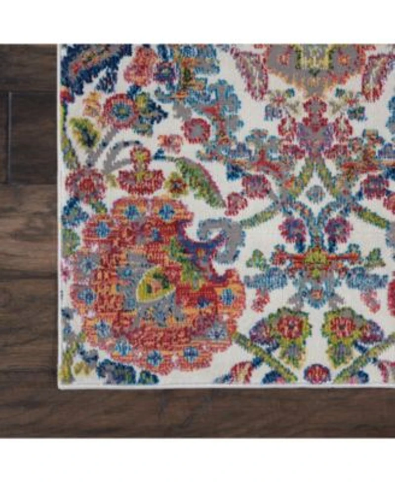 Nourison Home Ankara Global Anr06 Ivory Rug