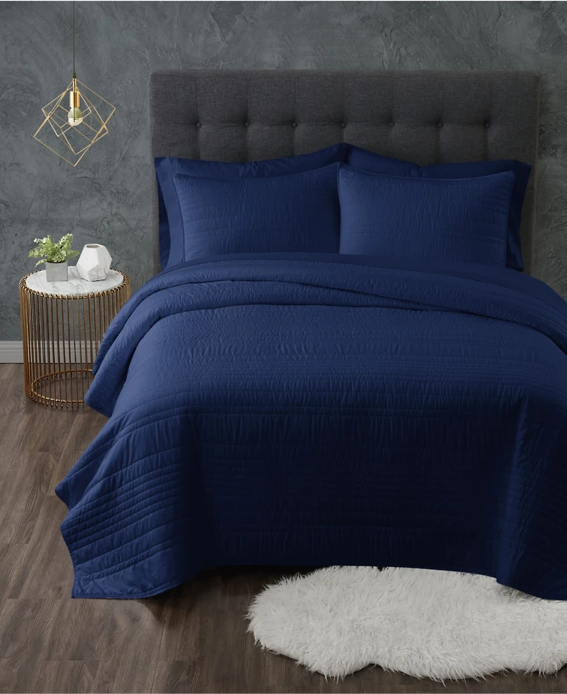 Truly Calm 3-Pc. Quilt Set, King