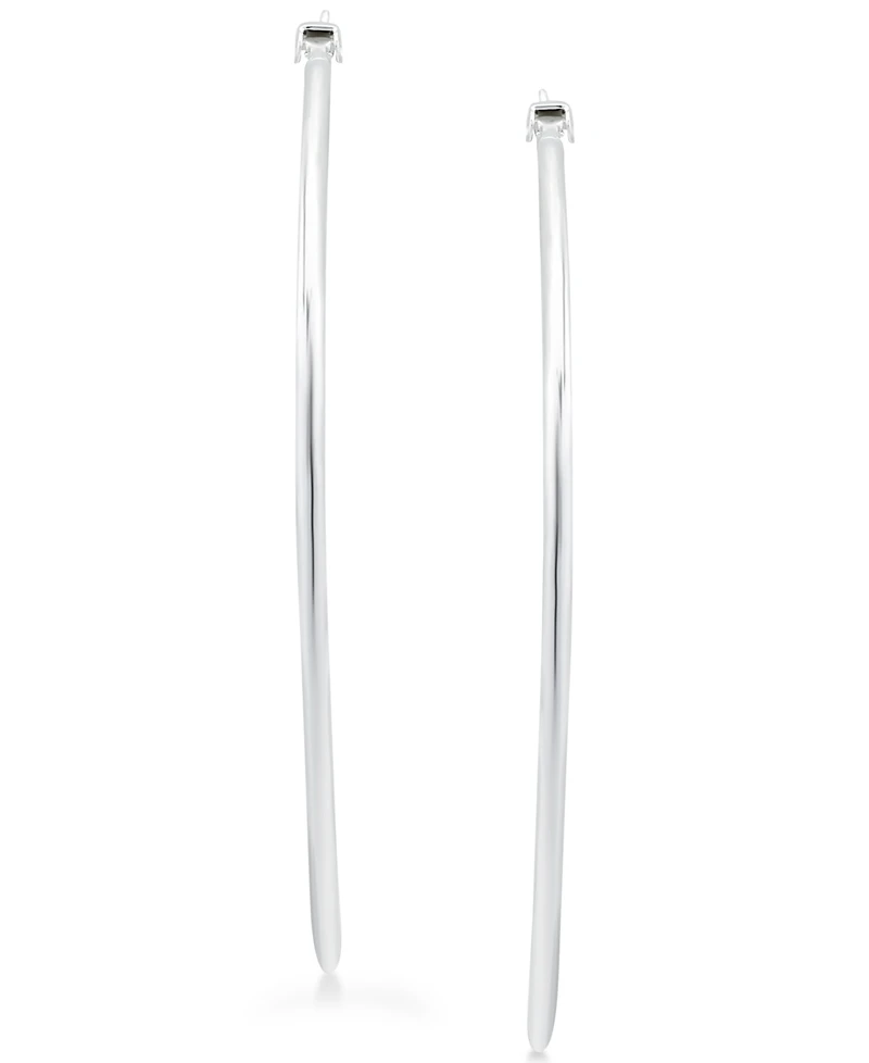 Giani Bernini Polished Wire Large Hoop Earrings in 18k Gold-Plated Sterling Silver, 70mm, Created for Macy's