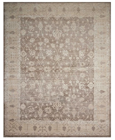 Nourison Home Aldora ALD09 Sand 5'6" x 8' Area Rug