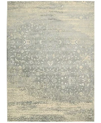 Nourison Home Luminance LUM10 Silver 3'5" x 5'5" Area Rug
