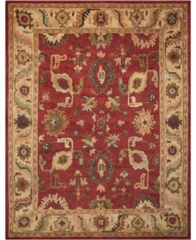 Nourison Home Tahoe Ta08 Red Rug