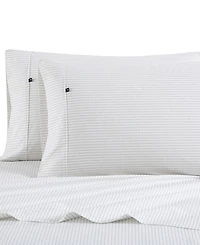 Nautica Buoy Line Cotton Percale 4-Piece Sheet Set