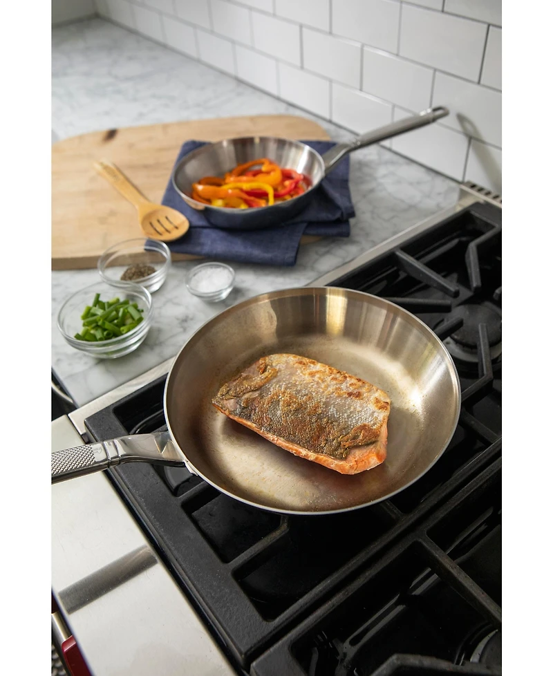 Saveur Selects Voyage Series Tri-Ply Stainless Steel 8-Pc. Cookware Set