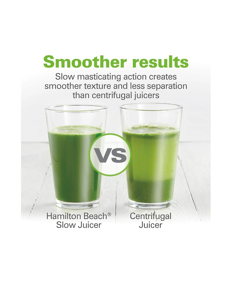 Hamilton Beach Slow Masticating Juicer - 67951