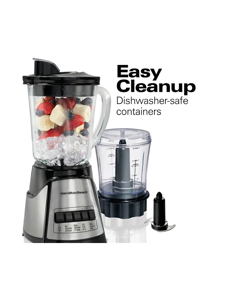 Hamilton Beach 2-in-1 Blender & Food Chopper - 58149