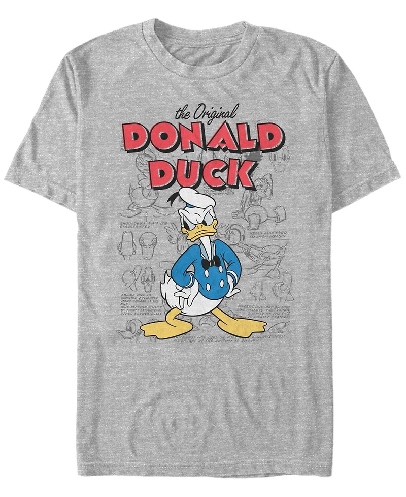 Fifth Sun Men's Donald Sketch Short Sleeve T-Shirt
