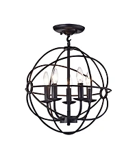 Home Accessories Shindan 16" 5-Light Indoor Chandelier with Light Kit