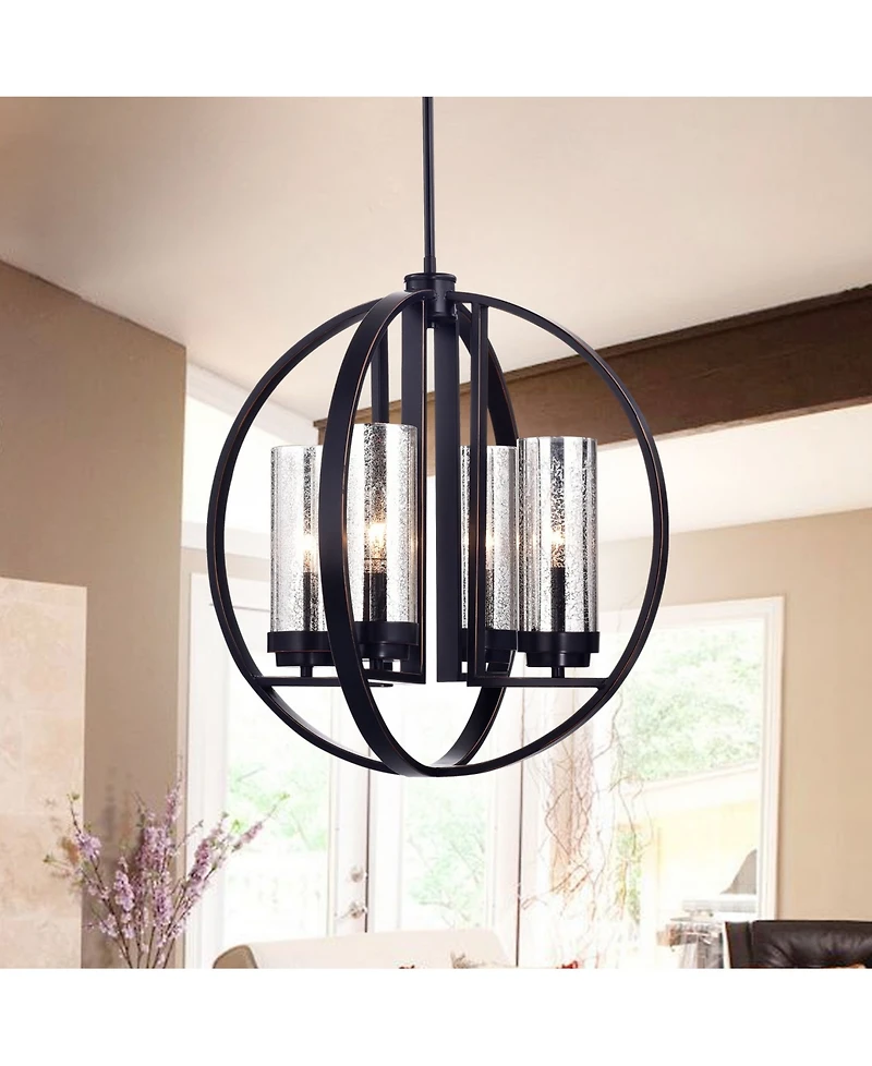 Home Accessories Yuval 22" 6-Light Indoor Pendant Lamp with Light Kit