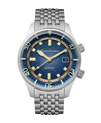 Spinnaker Men's Bradner Automatic Silver-Tone Stainless Steel Bracelet Watch 42mm