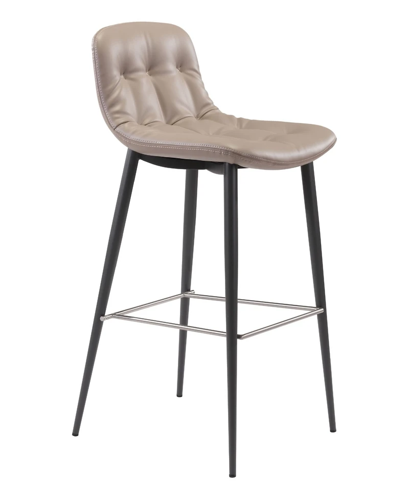 Zuo Tangiers Bar Chair, Set of 2