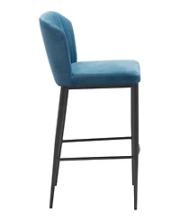 Zuo Tolivere Bar Chair, Set of 2