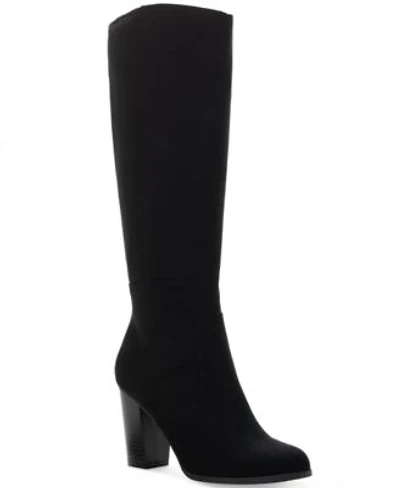 Style Co Womens Addyy Knee High Dress Boots Created For Macys Regular Wide Extra Wide Calf