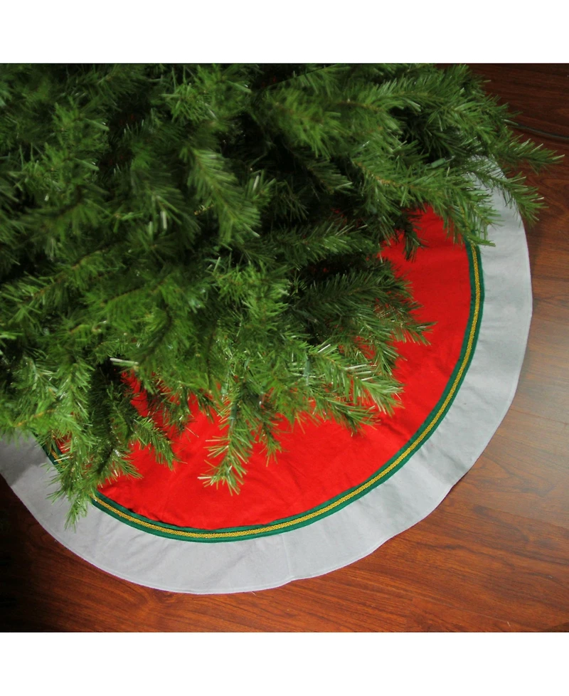 Northlight Contemporary Christmas Tree Skirt