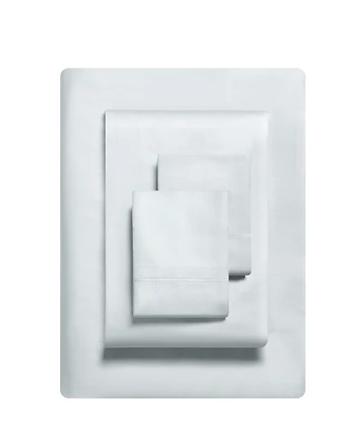 Vera Wang Solid 800 Thread Count Cotton Sateen 4 Piece Sheet Set