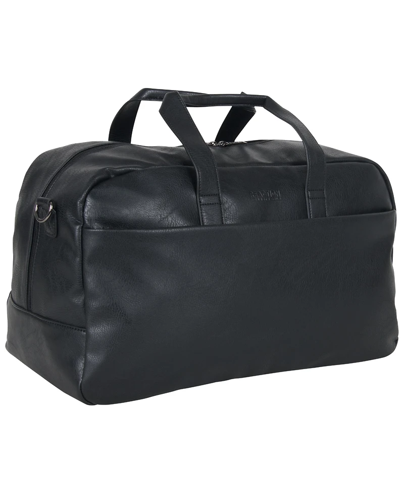 Kenneth Cole Reaction 20" Faux Leather Lightweight Carry-On Travel Duffel