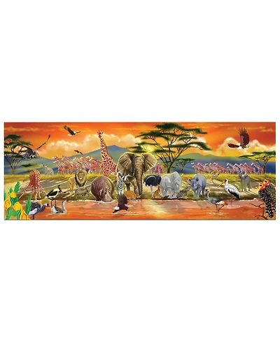 Melissa and Doug Kids Toy, Safari 100-Piece Floor Puzzle