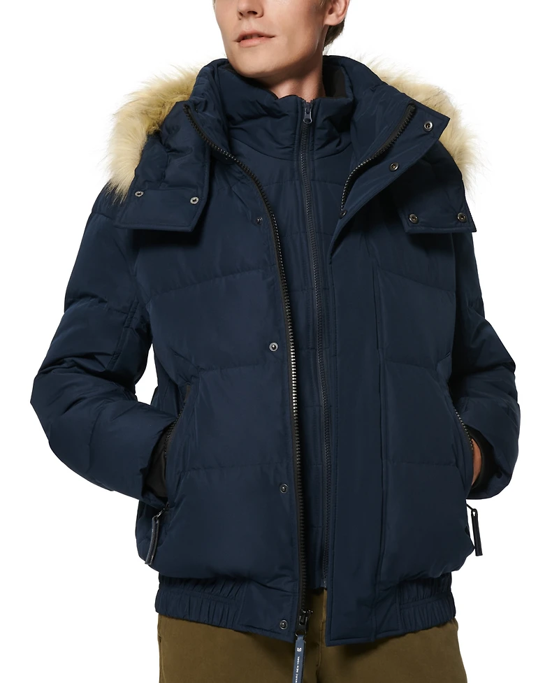 Marc New York Men's Umbra Down Bomber Jacket