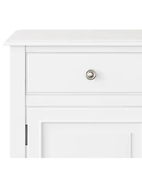 Simpli Home Connaught Solid Wood Entryway Storage Cabinet