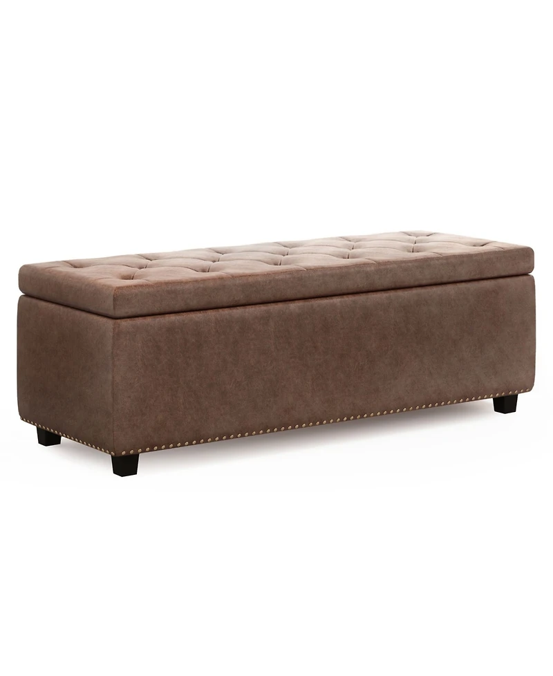 Hamilton Traditional Rectangle Storage Ottoman