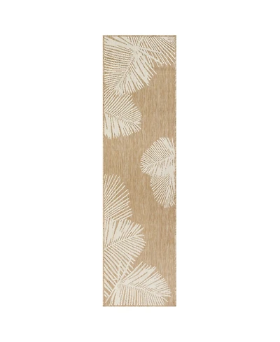 Liora Manne' Carmel Palm 1'11" x 7'6" Runner Rug